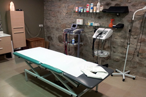 Sala de fisioteràpia, electroteràpia i massatge